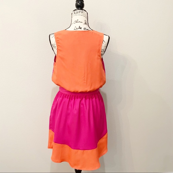 Merona Color Block Dress, Size Medium - Picture 4 of 7